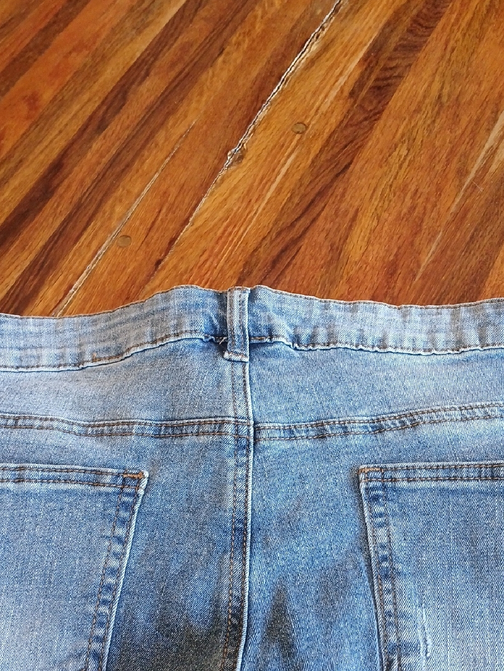 Vocal Denim Shorts with Rhinestone Fringe - Small - Picture 8 of 8